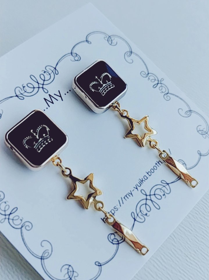 【SALE】ジョルノ&徐倫イメージピアス/イヤリング