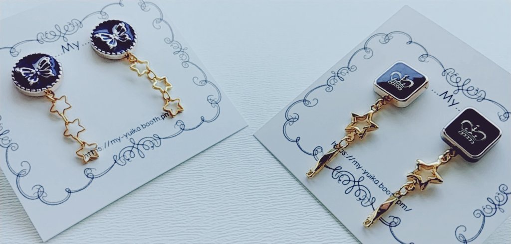 【SALE】ジョルノ&徐倫イメージピアス/イヤリング