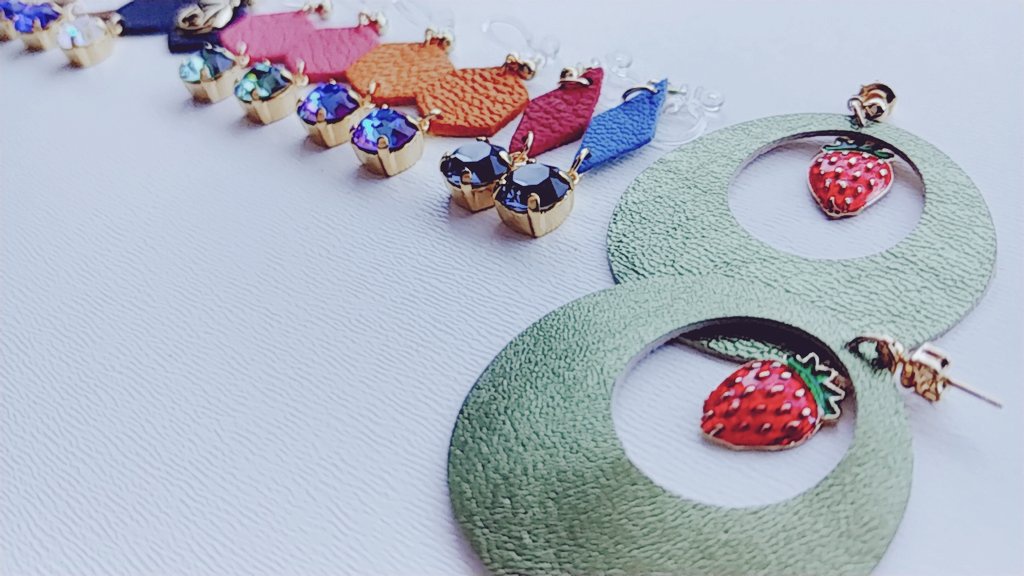 【SALE】護衛チームイメージピアス&イヤリング(ノンホールピアス)