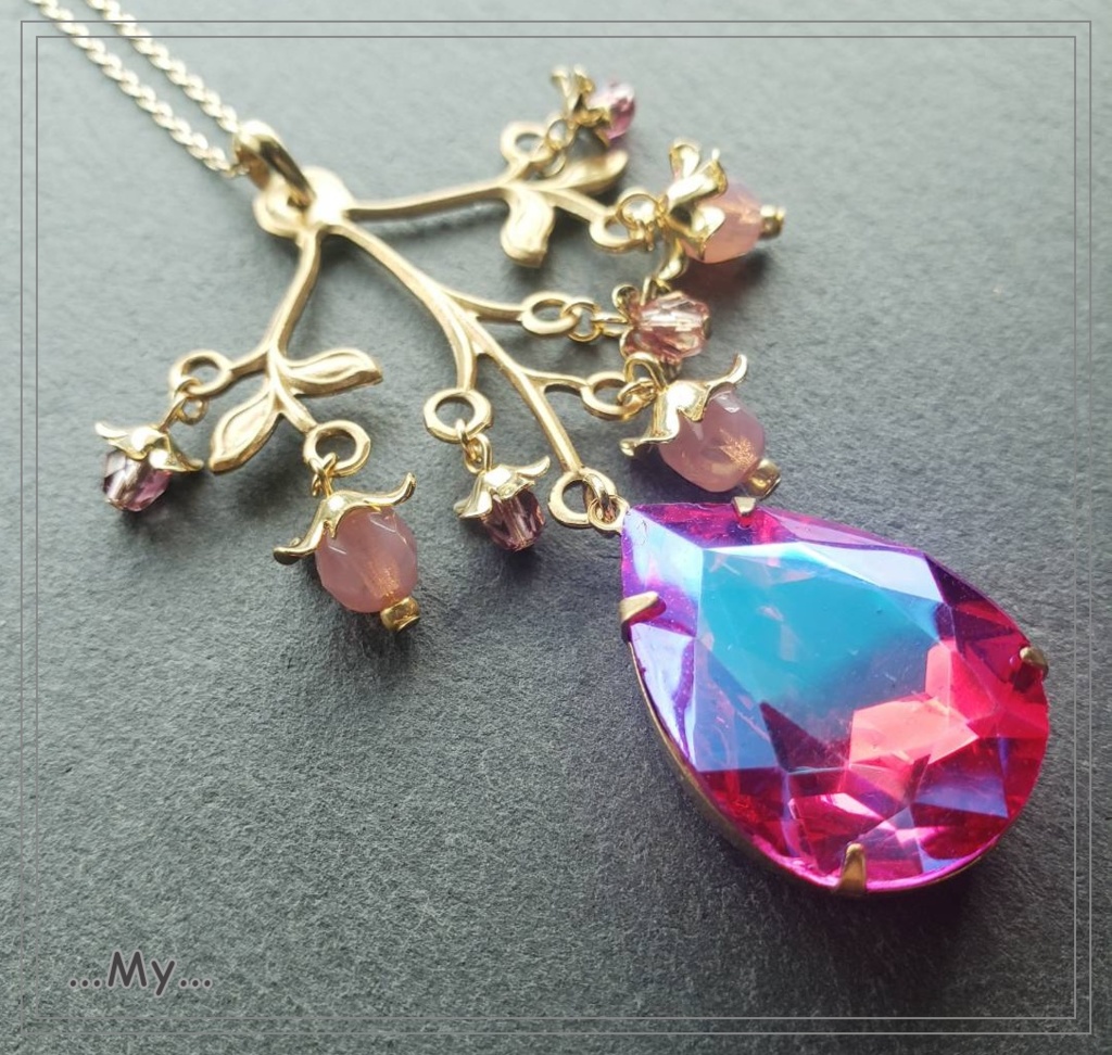 【鬼滅の刃】竈門禰豆子イメージネックレス