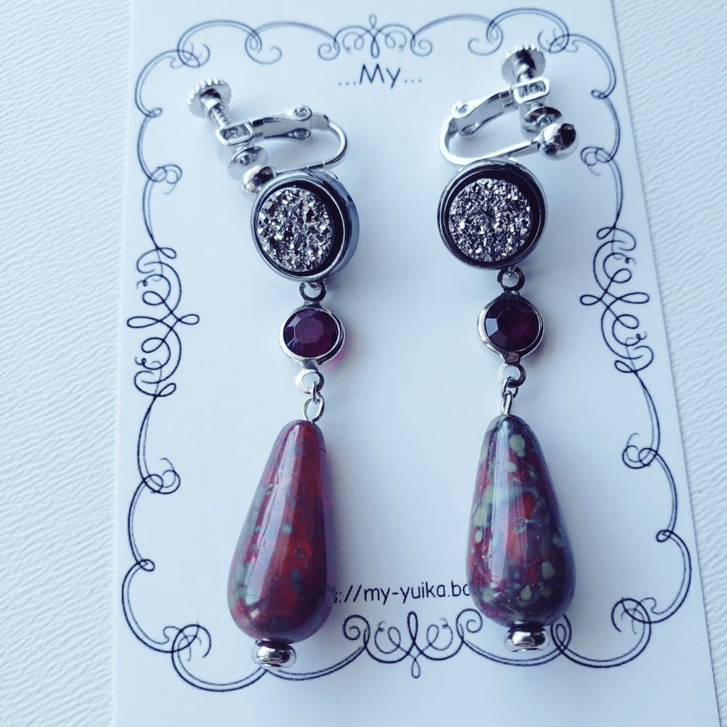 【鬼滅の刃】鬼舞辻無惨イメージピアス／イヤリング