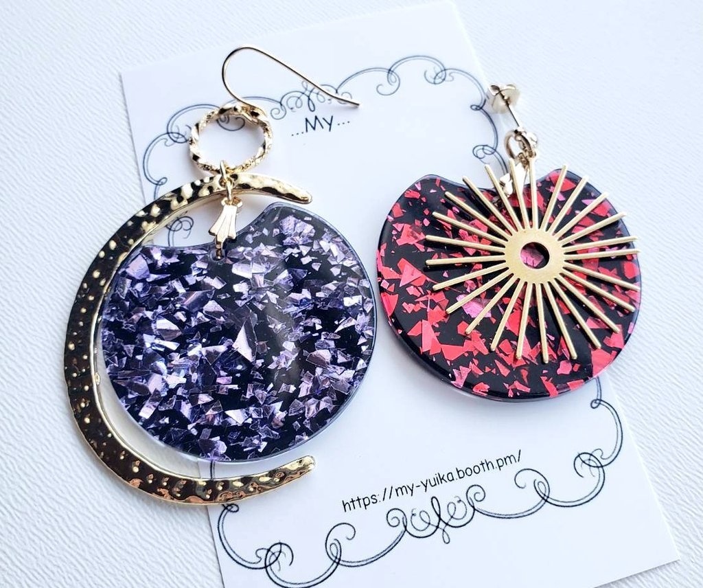 【鬼滅の刃】継国兄弟イメージピアス/イヤリング