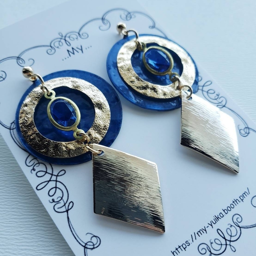 【鬼滅の刃】かまぼこ隊イメージピアス/イヤリング【炭治郎・善逸・伊之助】