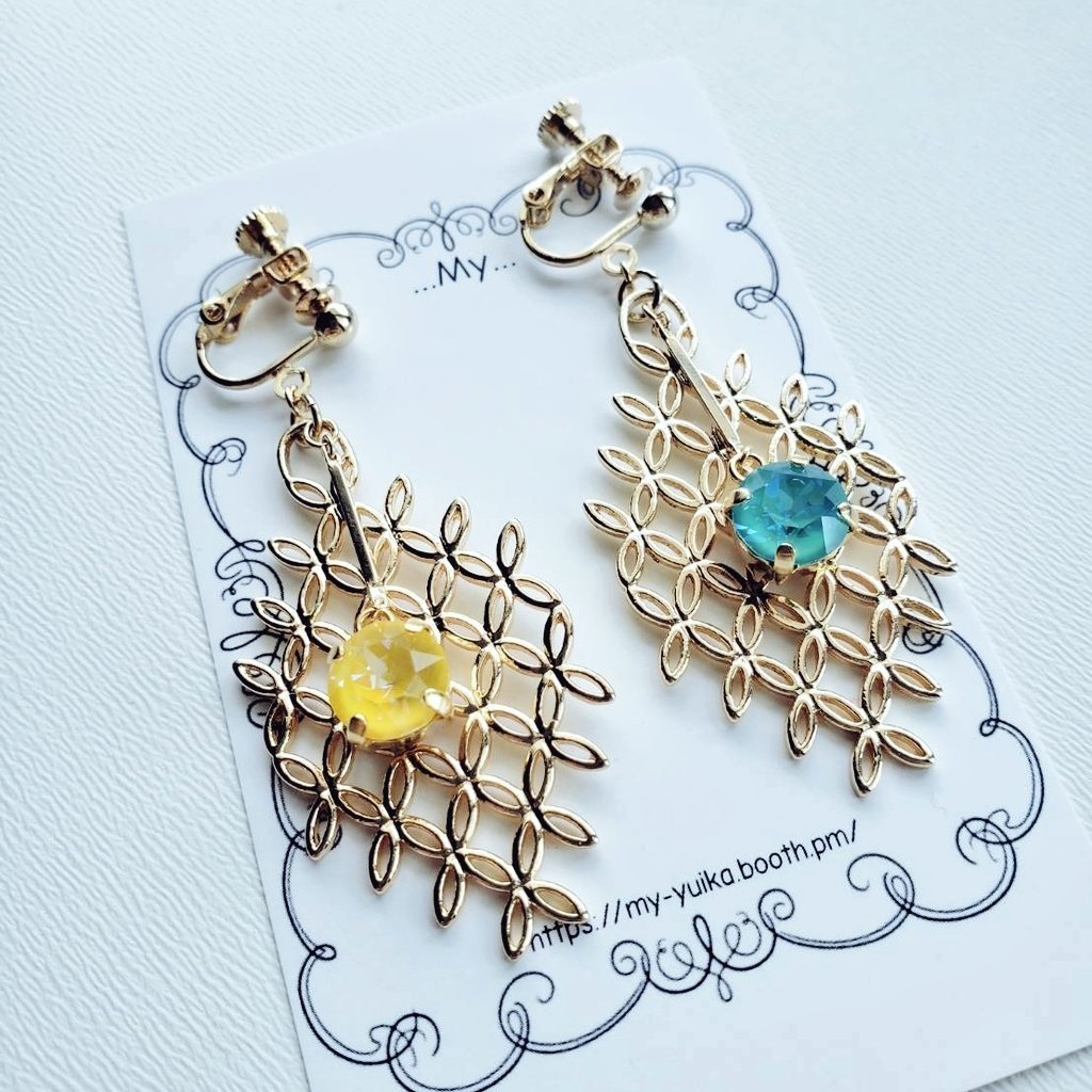 【鬼滅の刃】伊黒小芭内イメージピアス/イヤリング【蛇柱】