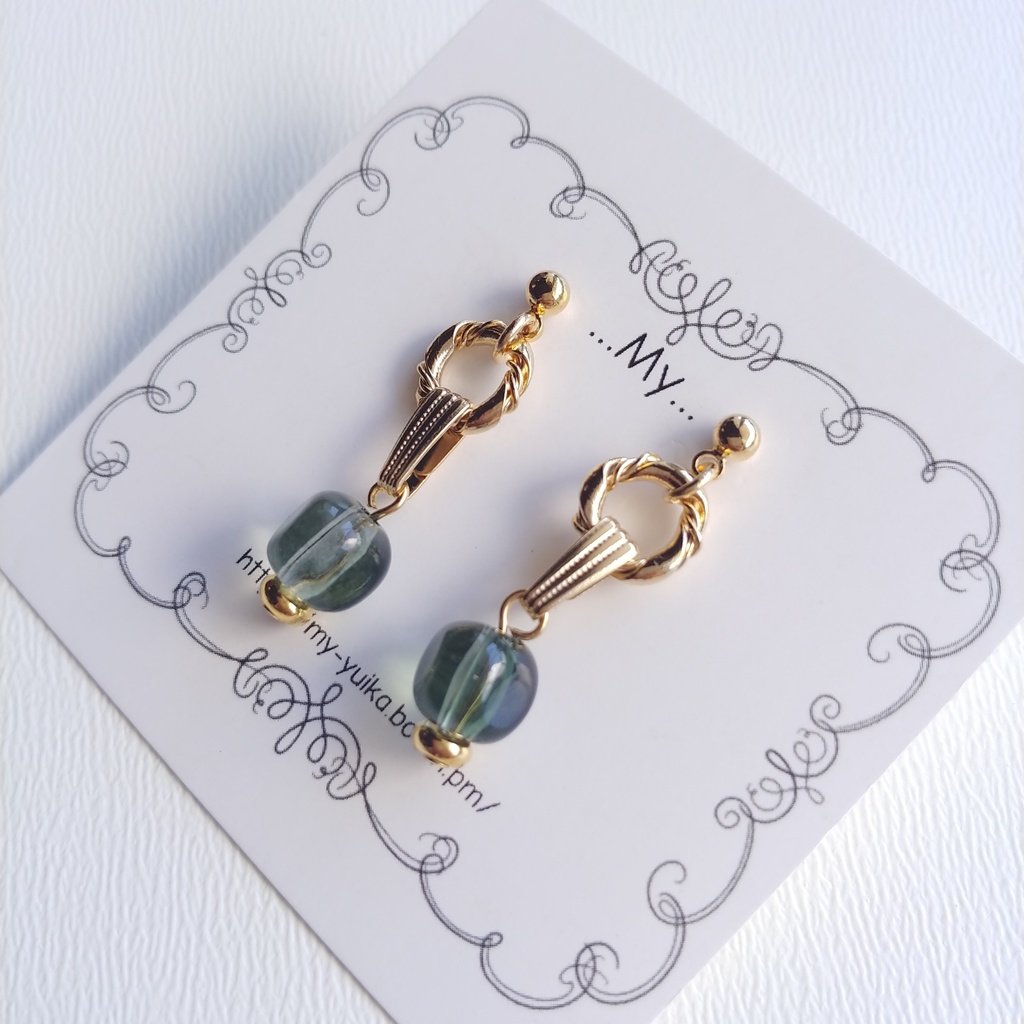 【鬼滅の刃】不死川実弥イメージピアス/イヤリング【風柱】