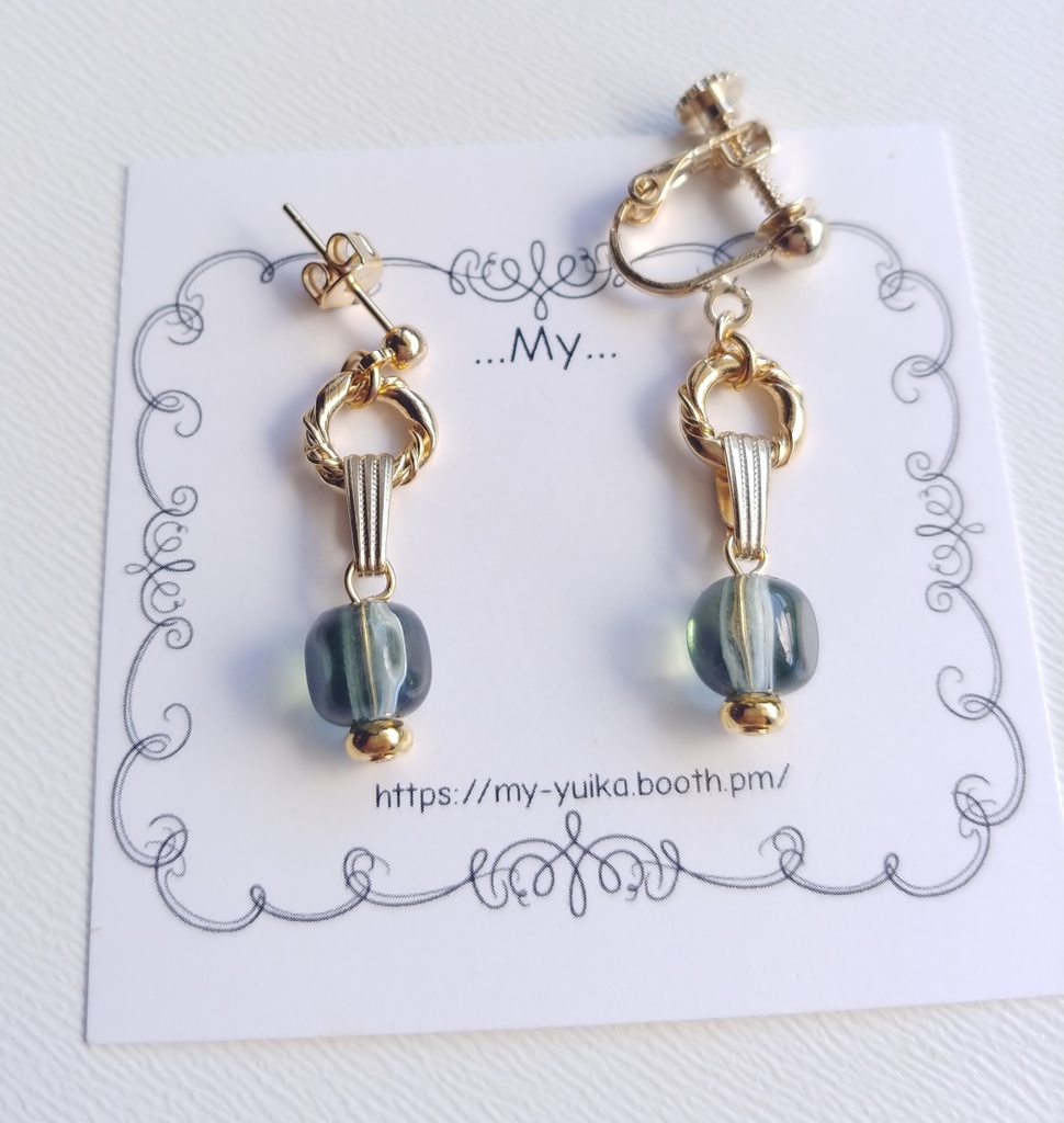 【鬼滅の刃】不死川実弥イメージピアス/イヤリング【風柱】