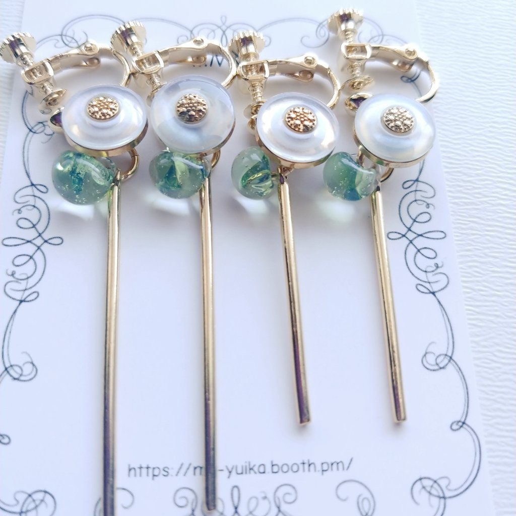 【鬼滅の刃】不死川実弥・玄弥イメージピアス/イヤリング【風柱・不死川兄弟】