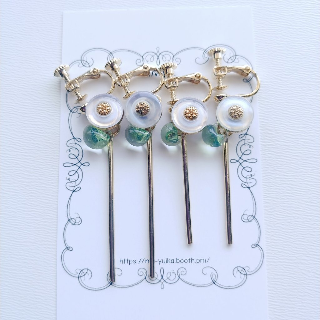 【鬼滅の刃】不死川実弥・玄弥イメージピアス/イヤリング【風柱・不死川兄弟】