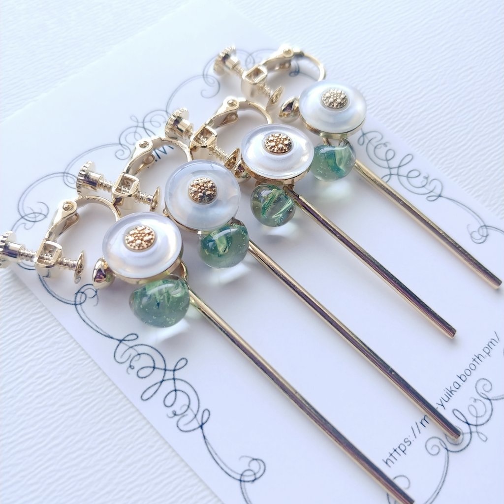 【鬼滅の刃】不死川実弥・玄弥イメージピアス/イヤリング【風柱・不死川兄弟】