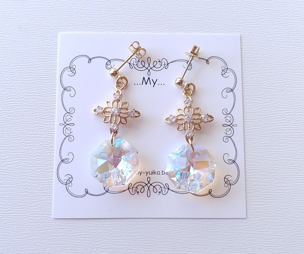 【鬼滅の刃】宇髄天元イメージピアス／イヤリング【音柱】