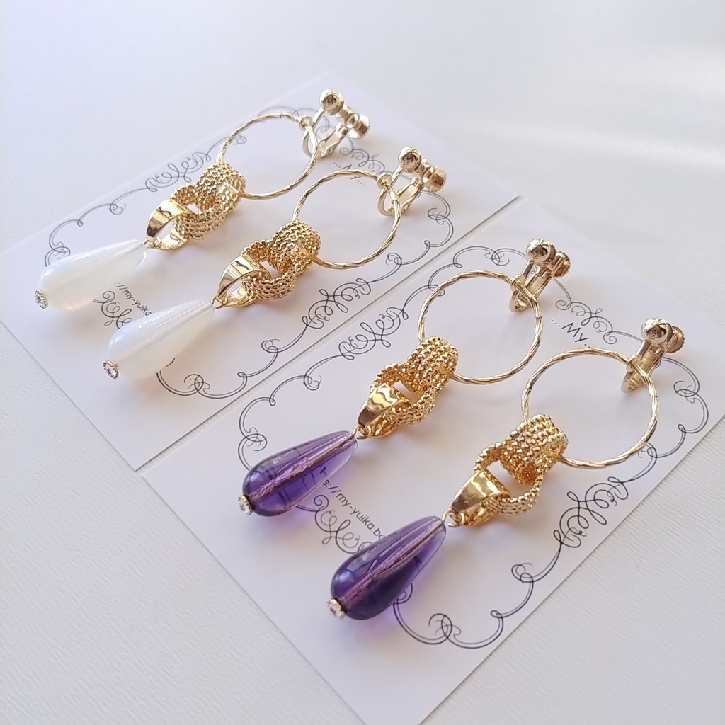 【鬼滅の刃】不死川実弥・玄弥イメージピアス/イヤリング【不死川兄弟】