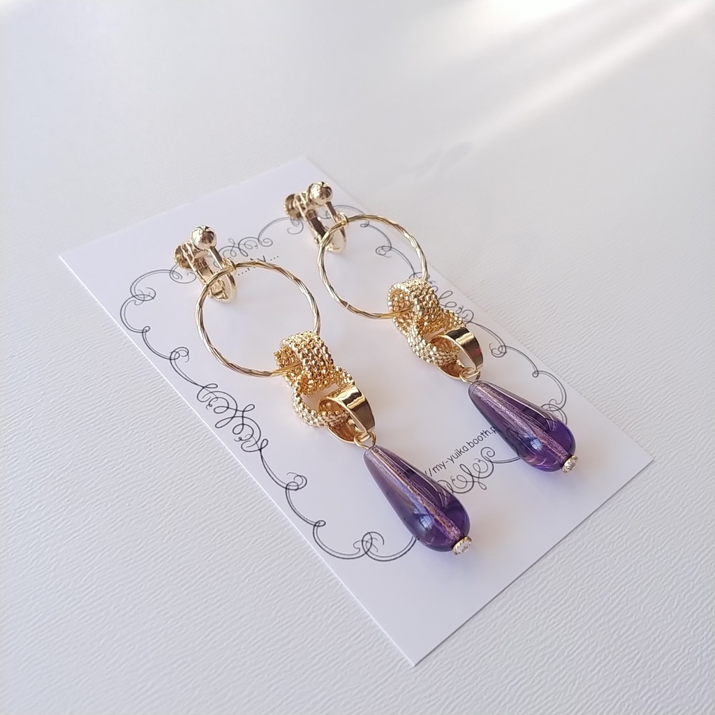 【鬼滅の刃】不死川実弥・玄弥イメージピアス/イヤリング【不死川兄弟】