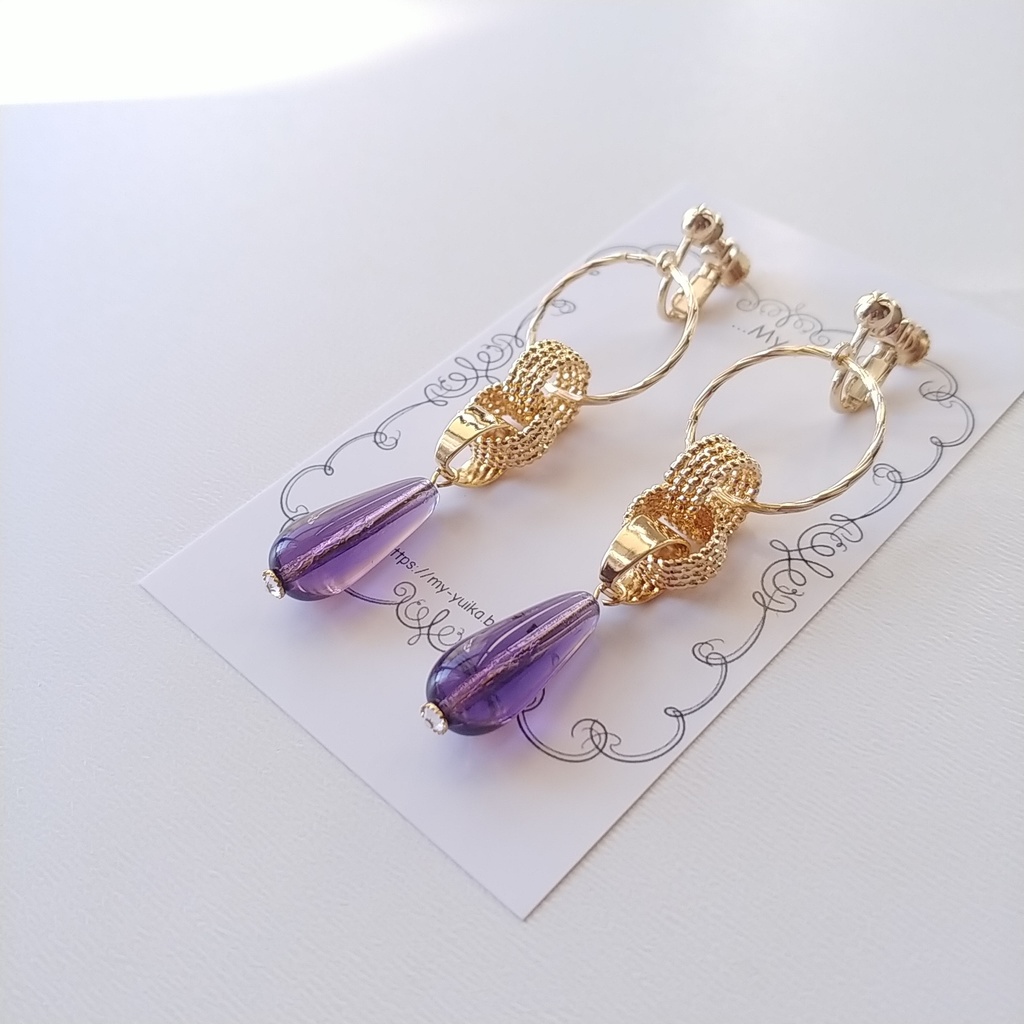 【鬼滅の刃】不死川実弥・玄弥イメージピアス/イヤリング【不死川兄弟】