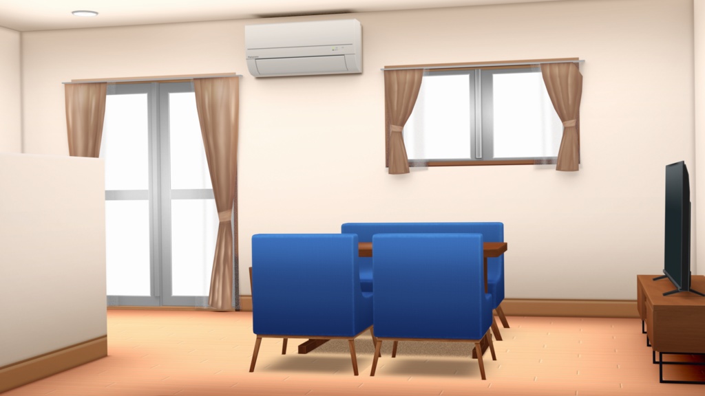 【無料】MMDダイニングキッチン