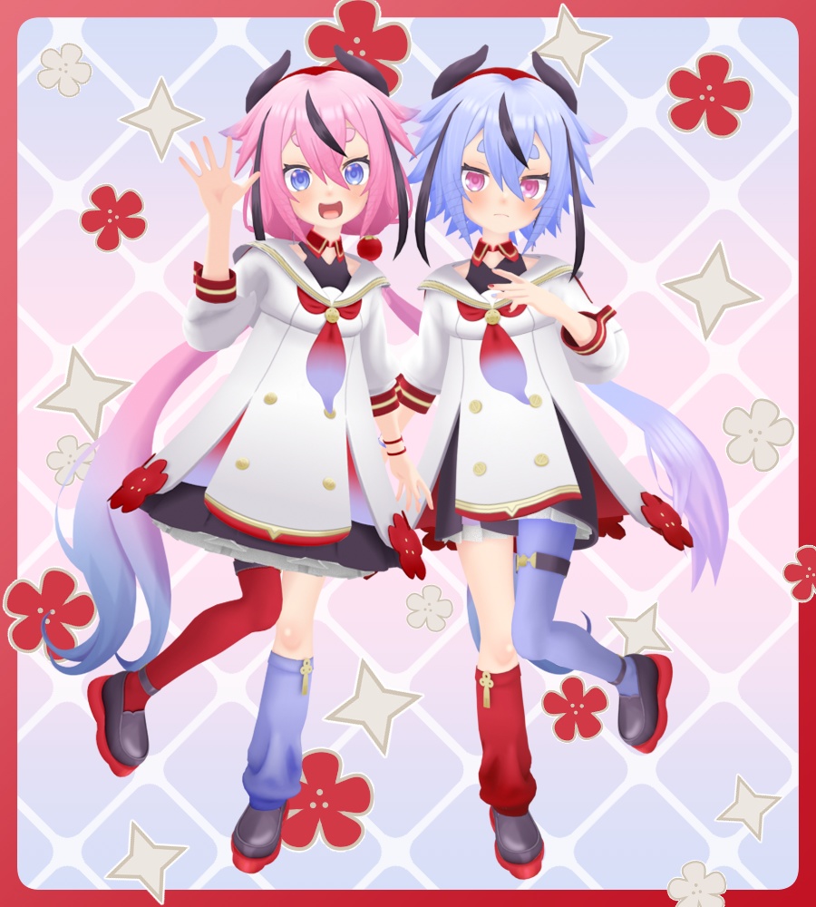 3Dモデル「鳴花ヒメ・ミコト」