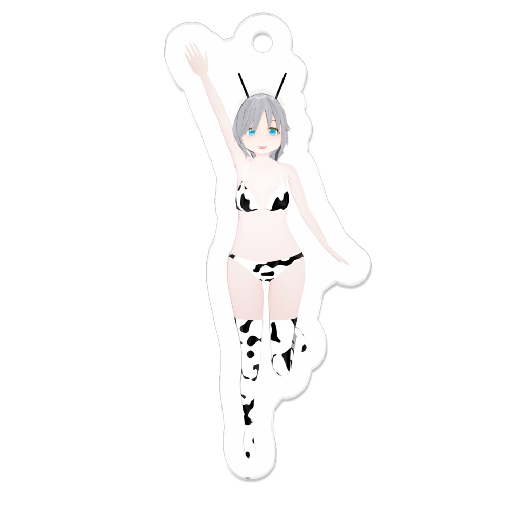 黒城ナディア牛ビキニアクリルキーホルダー