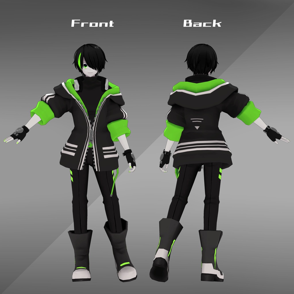 オリジナル3Dモデル【Dazzle】