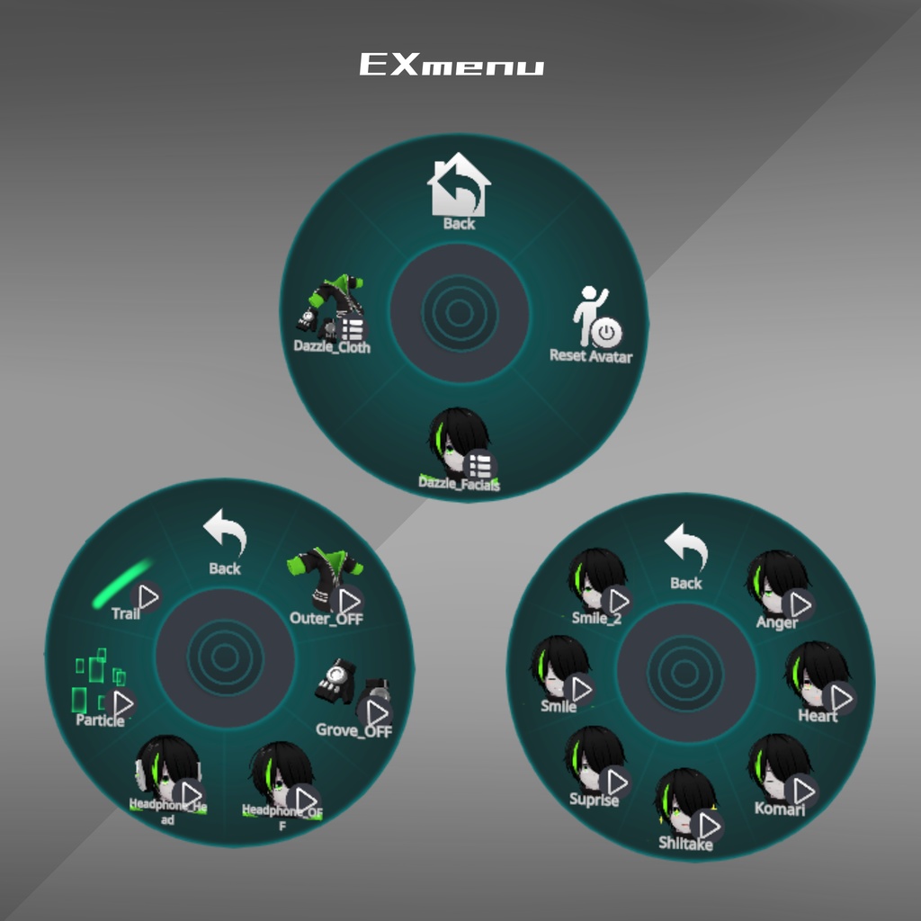 オリジナル3Dモデル【Dazzle】