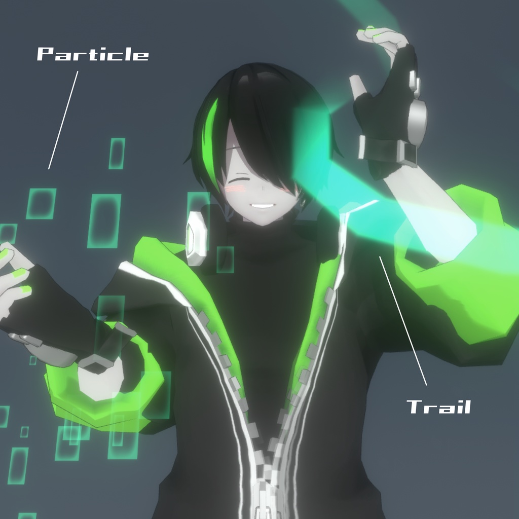 オリジナル3Dモデル【Dazzle】