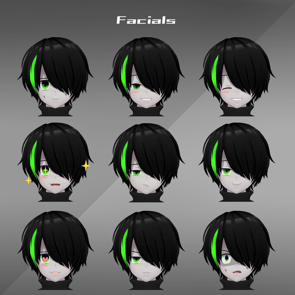 オリジナル3Dモデル【Dazzle】