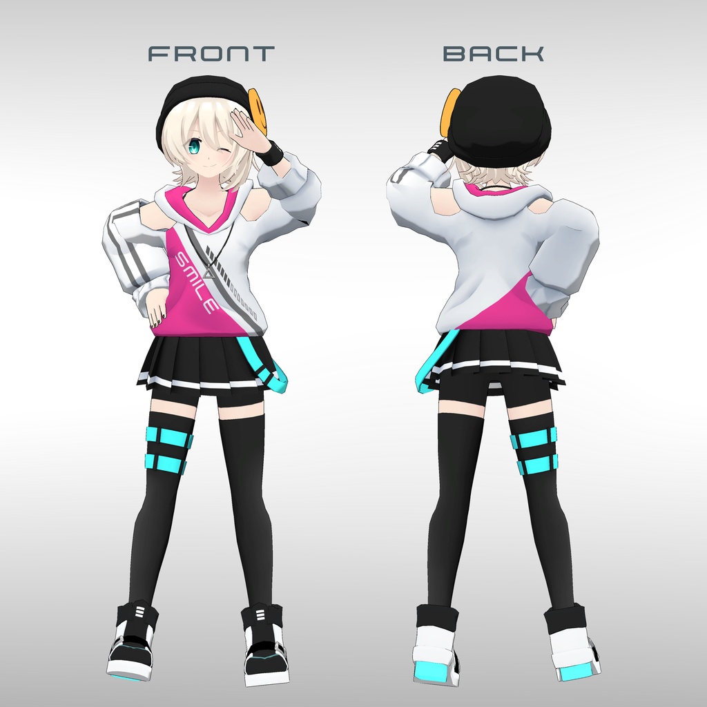 オリジナル3Dモデル【Ema】