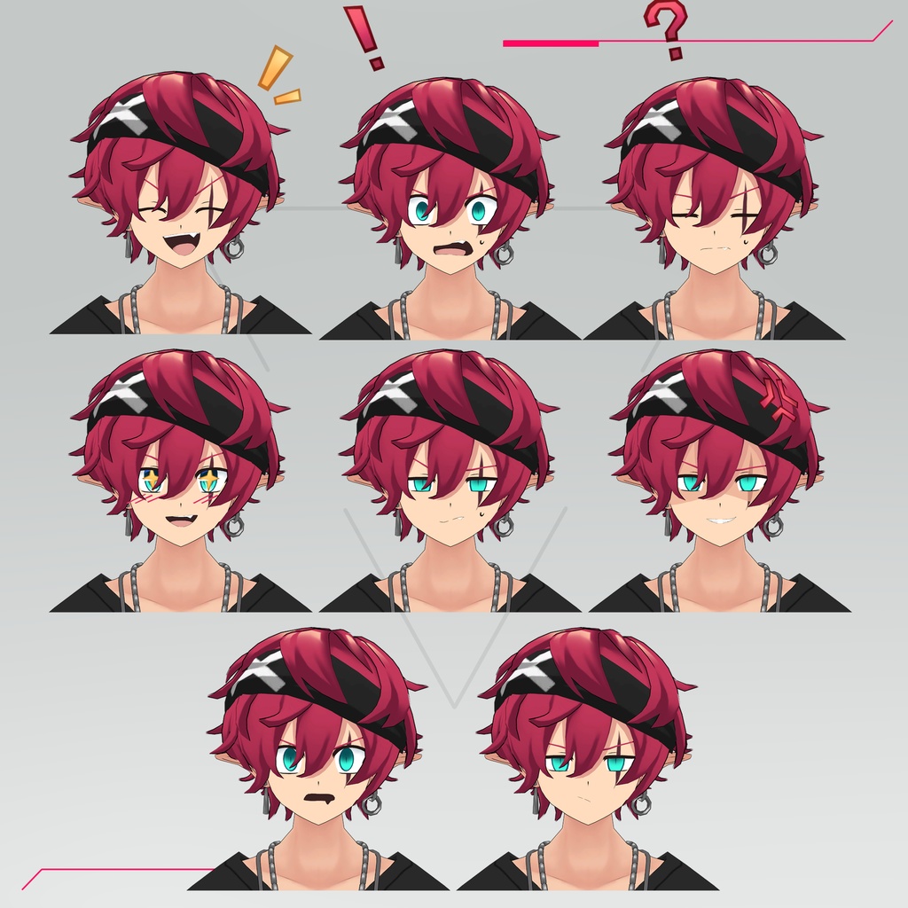 オリジナル3Dモデル【Leo】