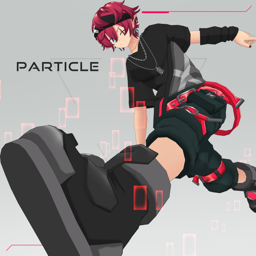 オリジナル3Dモデル【Leo】