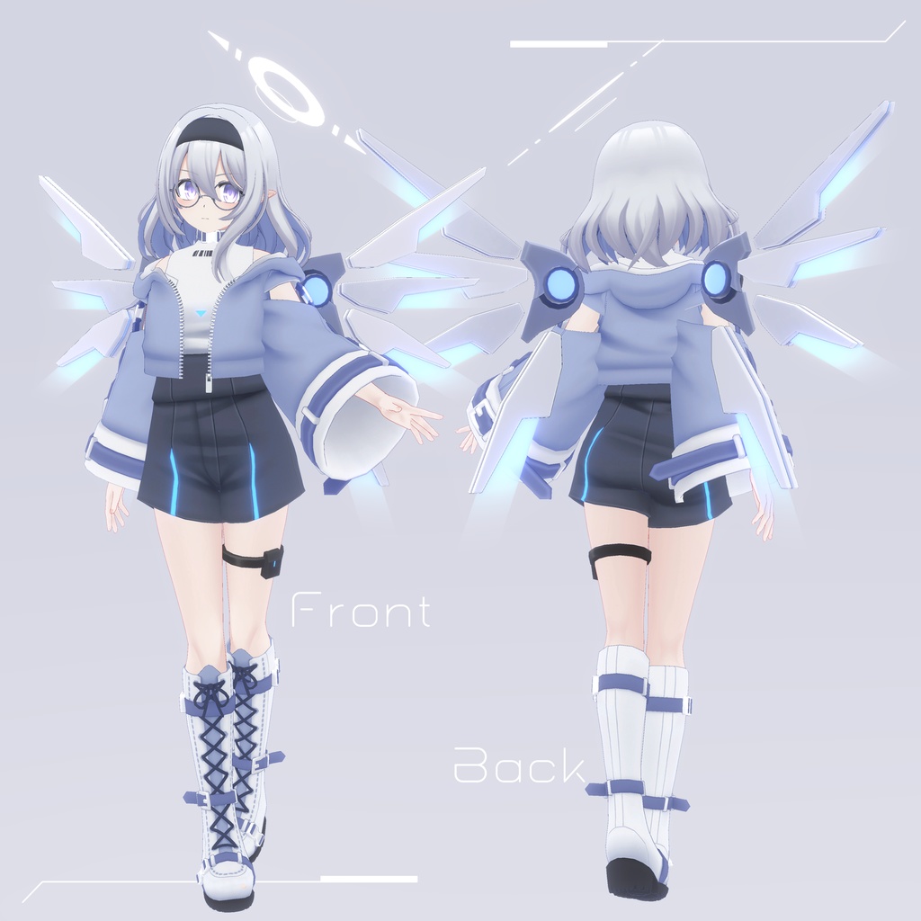 オリジナル3Dモデル【Ange-アンジュ】