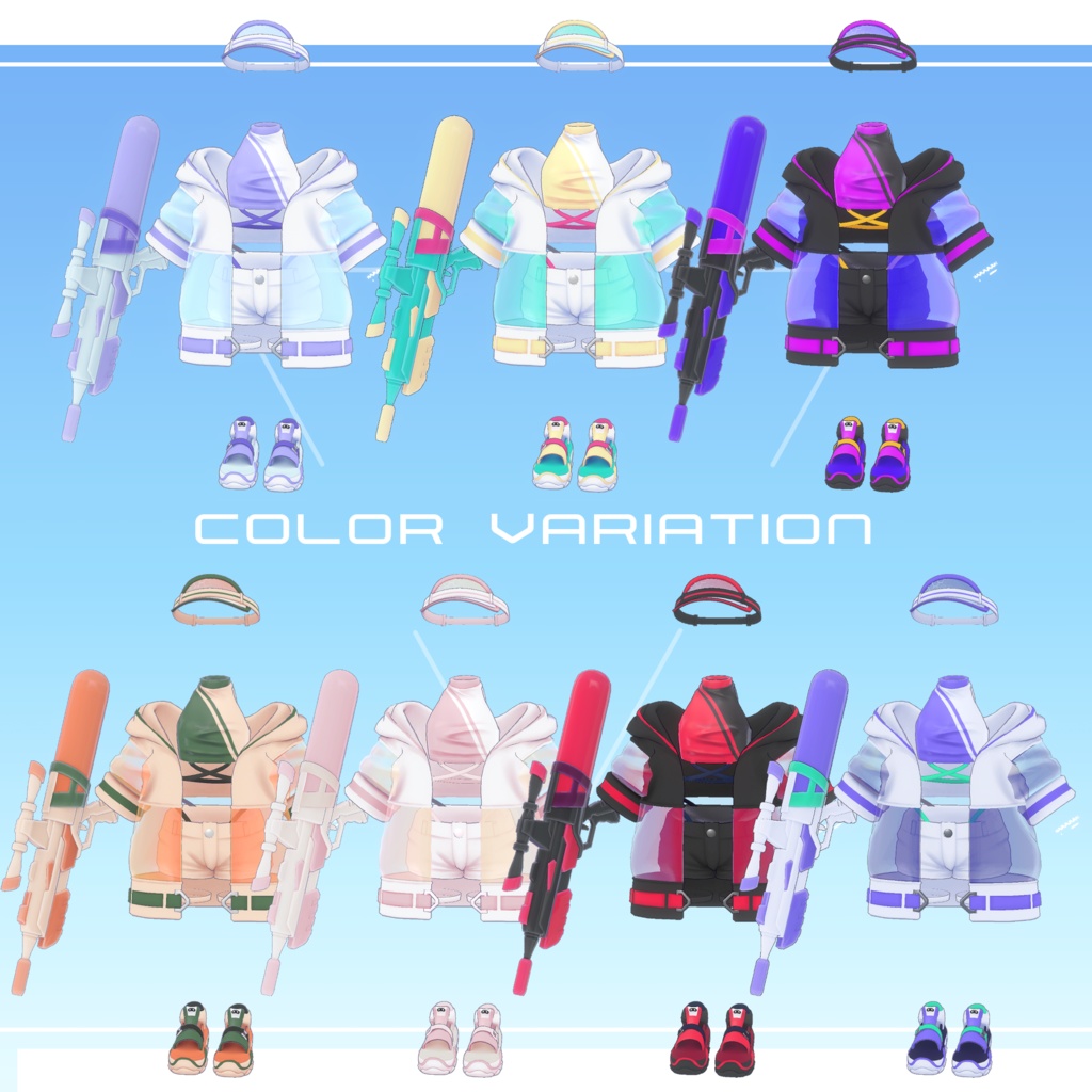 オリジナル衣装モデル【SPLASH RAVE】