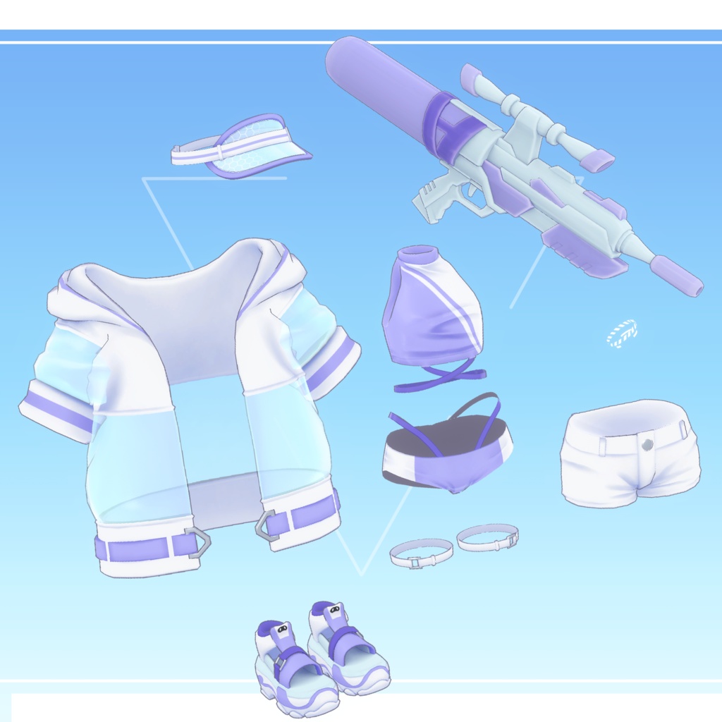 オリジナル衣装モデル【SPLASH RAVE】