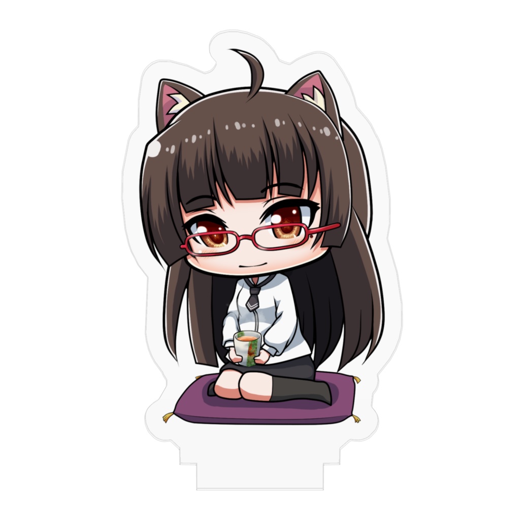 SD浅瀬ゆうぎさん お茶で一服 アクリルフィギュア