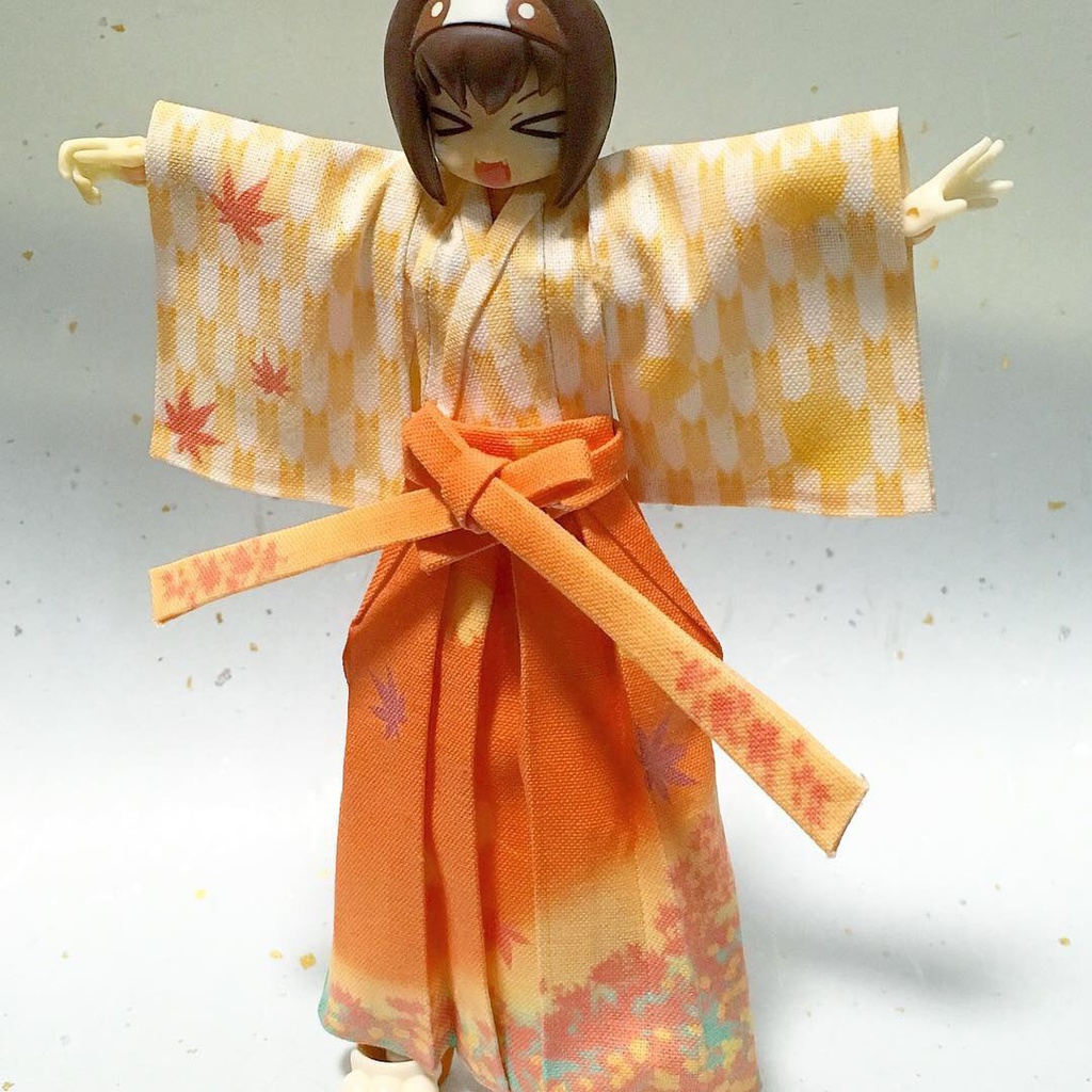 袴付着物 紅葉萠ゆる秋香