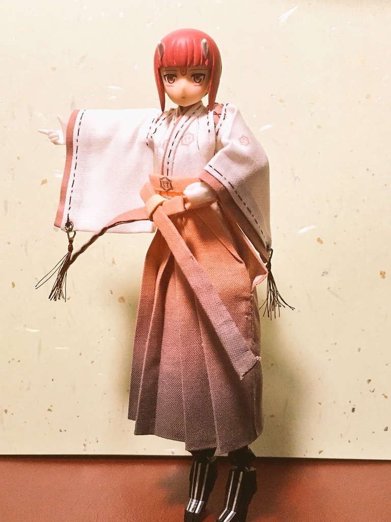 袴付着物 巫女装束