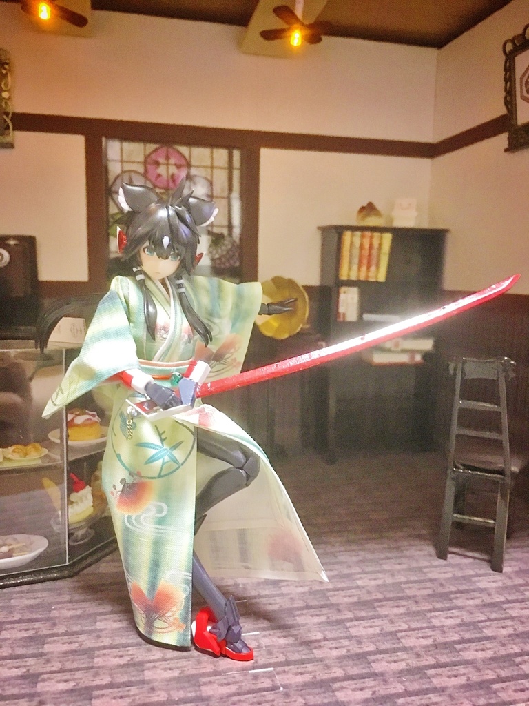 セパレート小振袖 風林扇舞