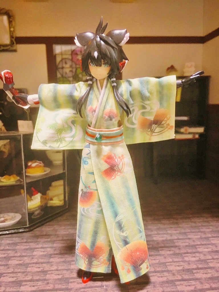 セパレート小振袖 風林扇舞