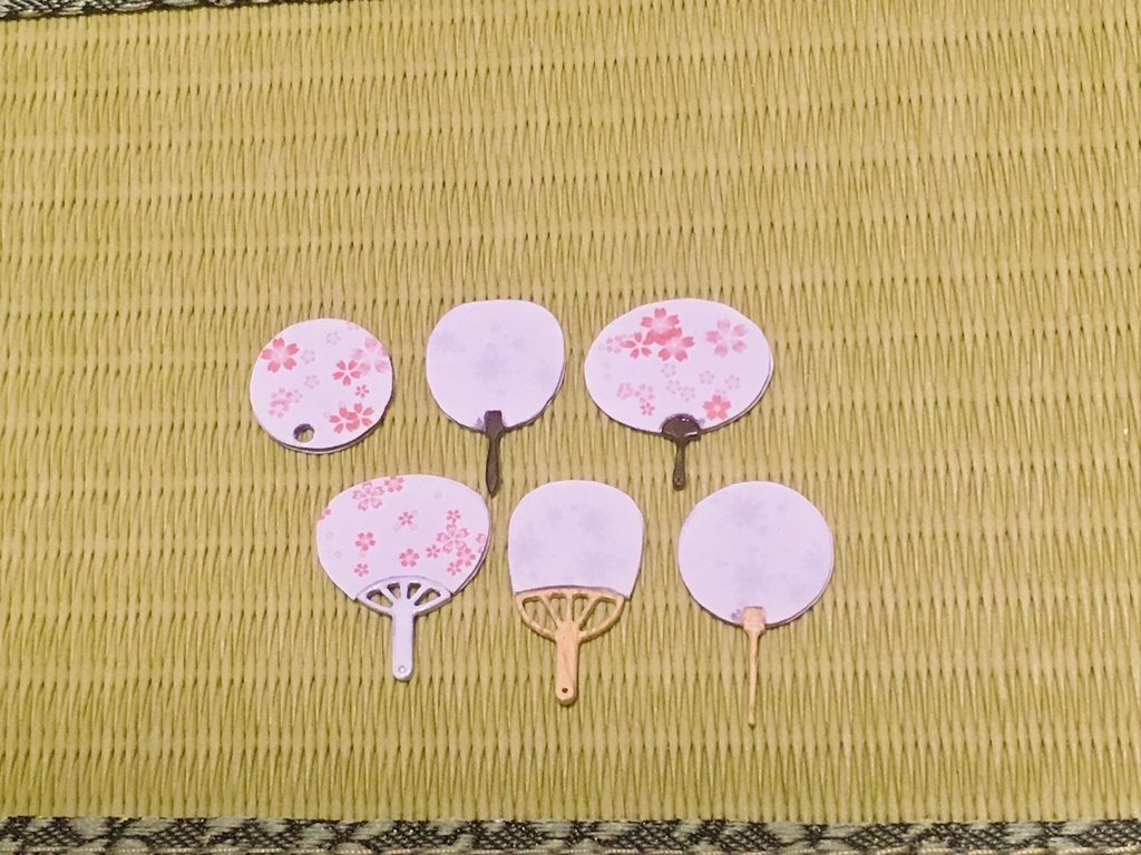 うちわ6種盛り