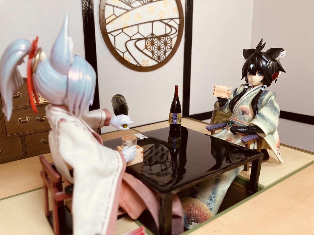 座椅子 2種盛り