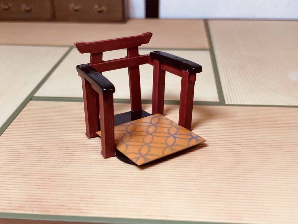 座椅子 2種盛り