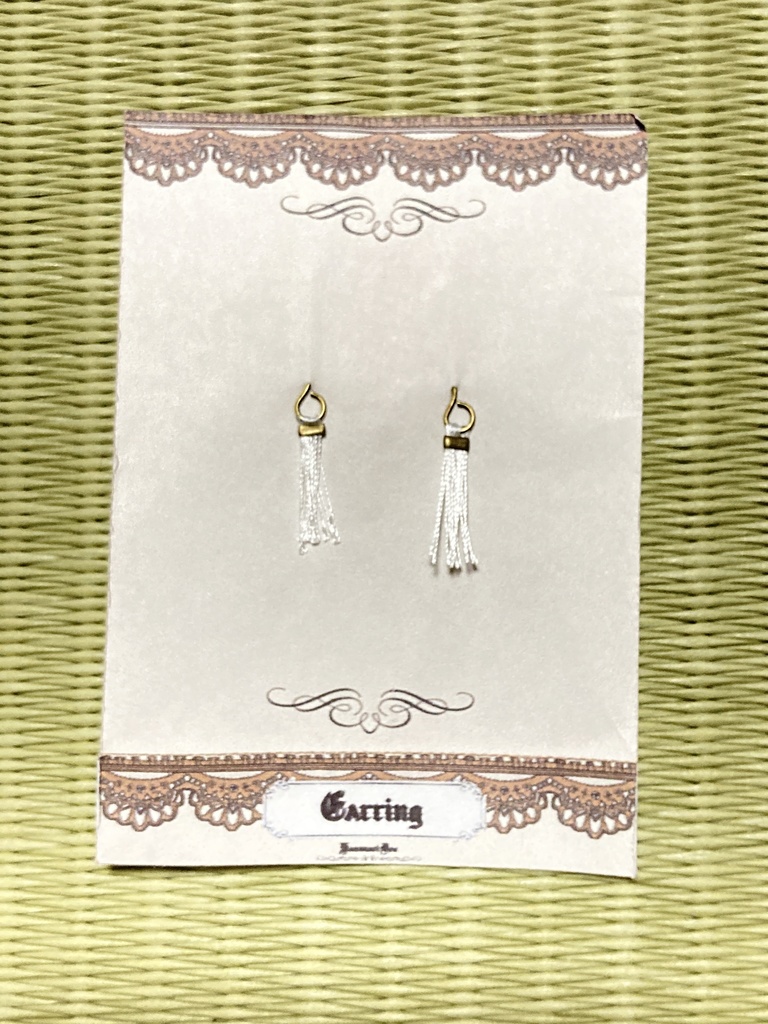 イヤリング(1/12)各3種