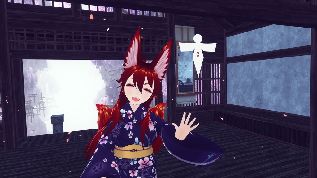 形代追従ギミック(ペットギミック)VRC