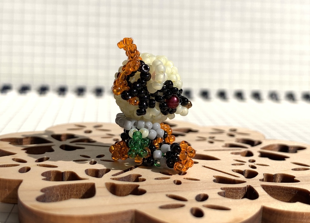 爆豪勝己風くまさんビーズ