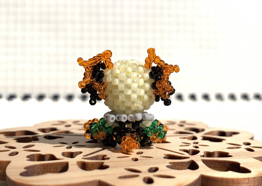 爆豪勝己風くまさんビーズ