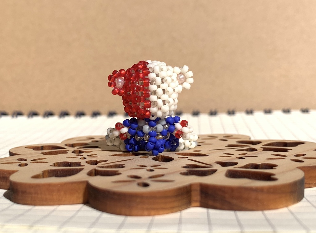 ヒロアカ 轟焦凍くん風くまさんビーズ