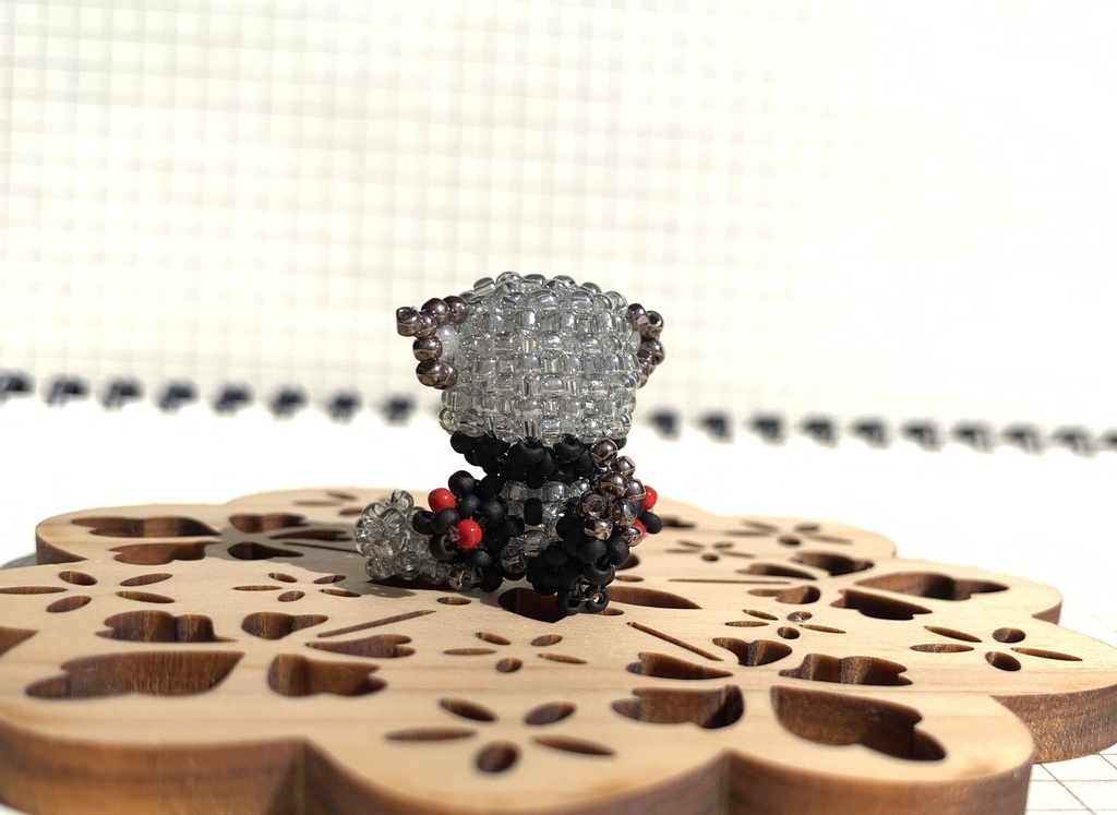 ヒロアカ トゥワイスわんこビーズ