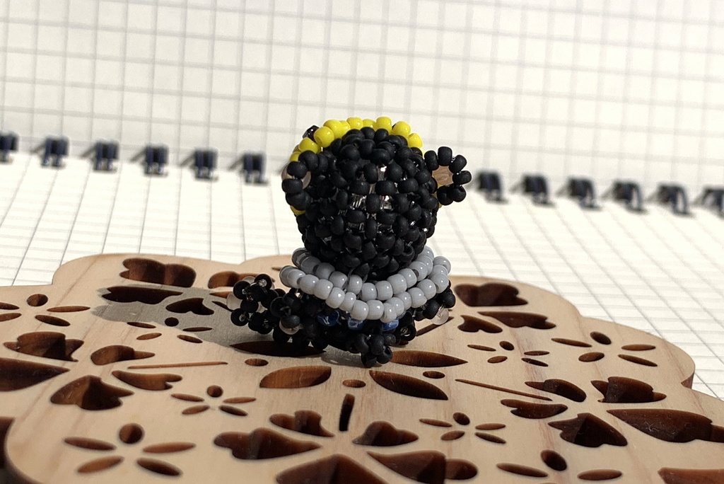 ヒロアカ 相澤先生風くまビーズ