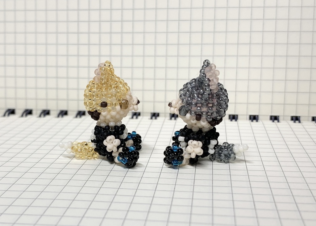 ハイキュー!!宮侑・治キツネビーズマスコット