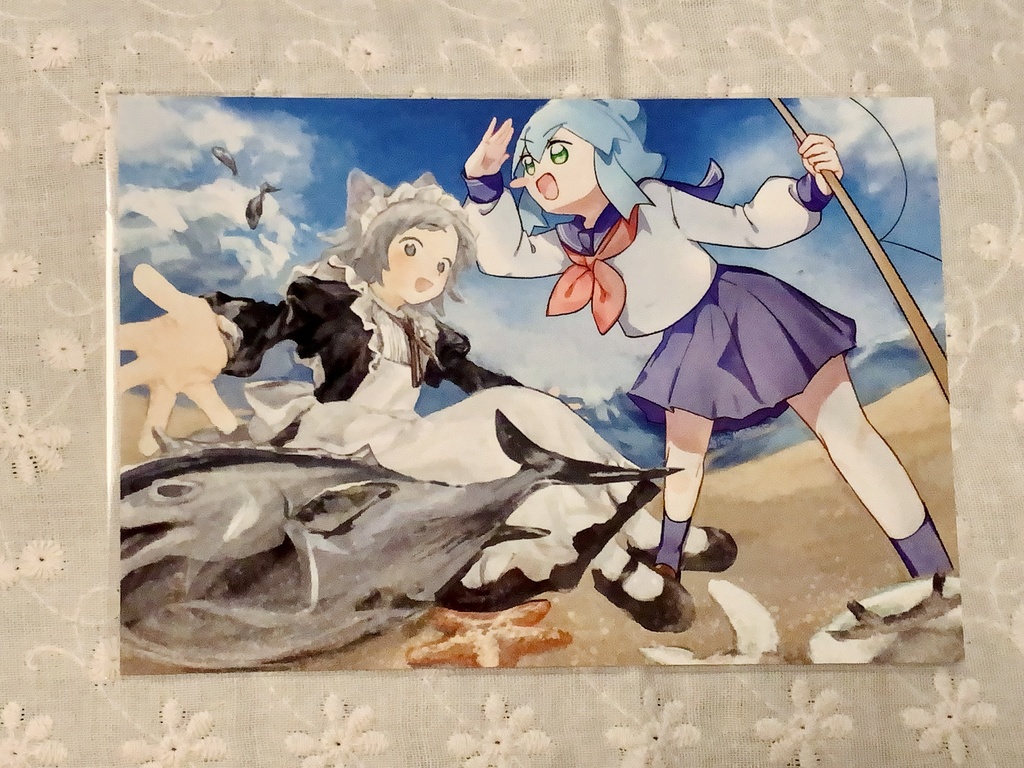 合作イラストポストカード