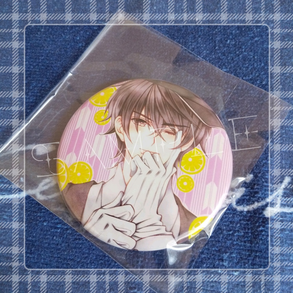 オリジナル*缶ミラー【書生】