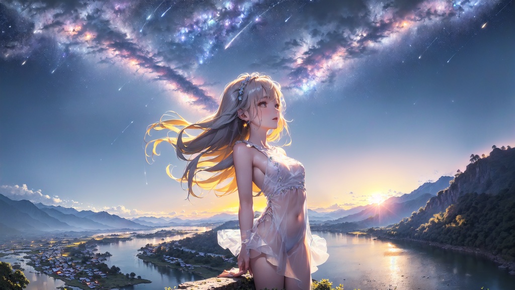 【商用可:背景素材】幻想風景・コンセプトアート【2840×1600px 224枚】