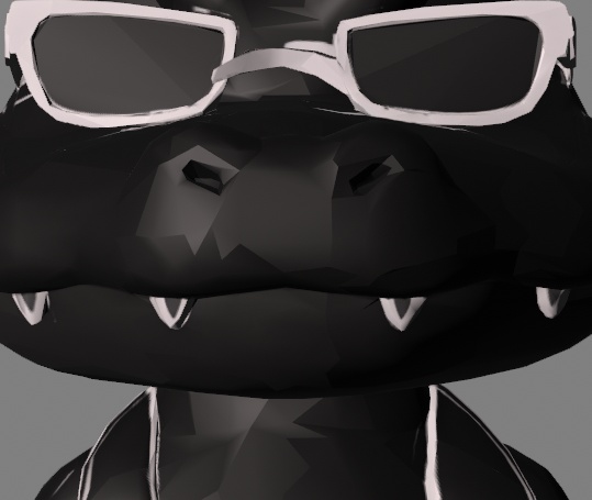 【VRM/3D】사이버 크로커다일 아바타 【VRM/3D】サイバー・クロコダイル アバター(Cyber Crocodile Avatar Standard)